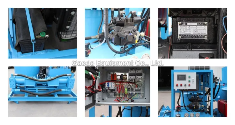 Gaodetec GGP250/350/100DPI-D High Pressure Diesel Colloidal Injection Grout Plant